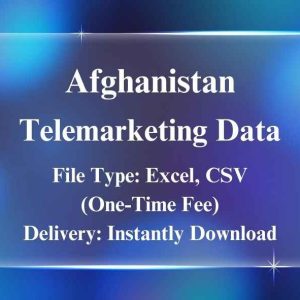 Afghanistan telemarketing list