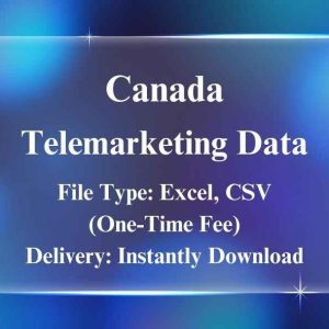 Canada telemarketing list