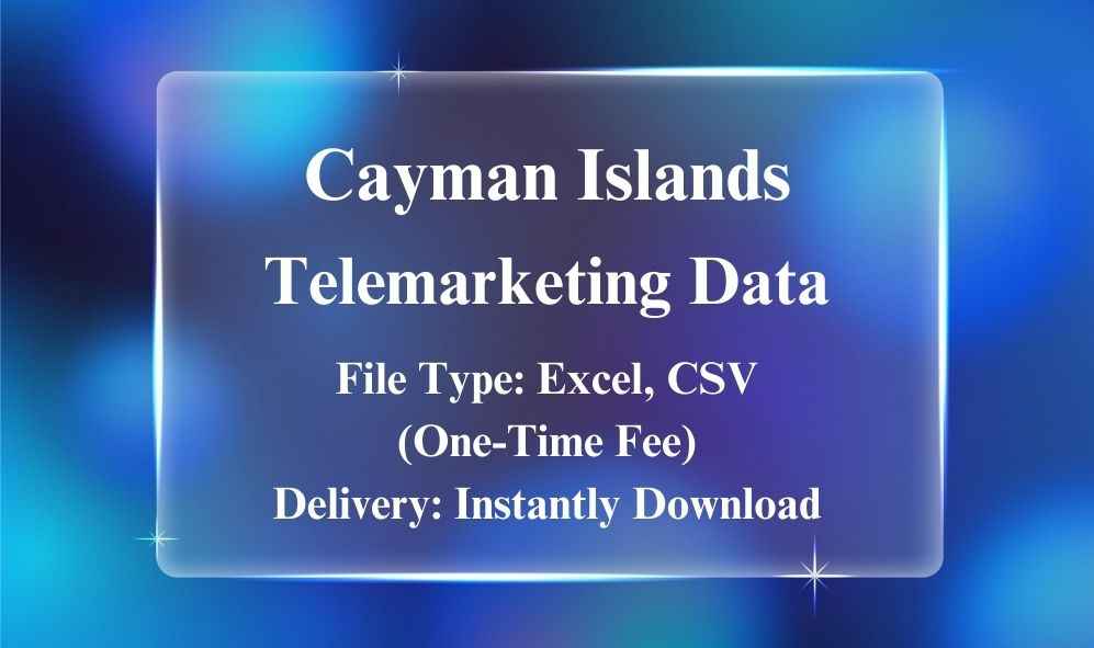 Cayman Islands Telemarketing Data
