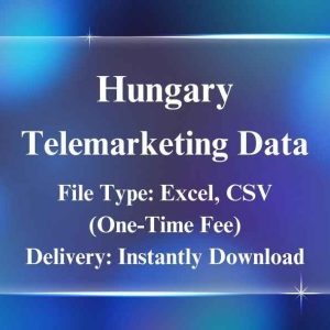 匈牙利电话营销名单