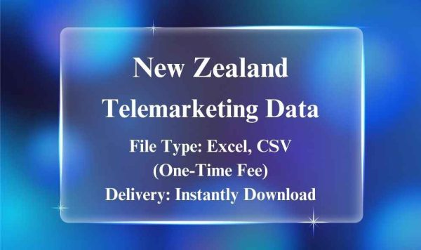 New Zealand telemarketing list