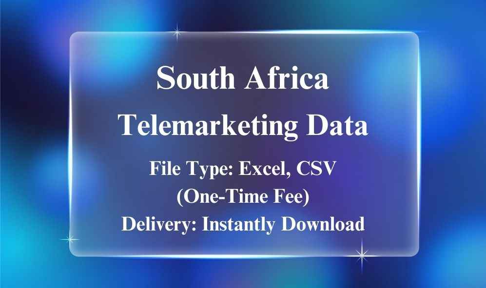 South Africa Telemarketing Data