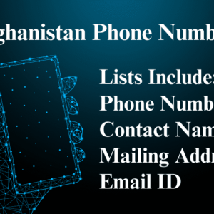 Afghanistan Phone Numbers