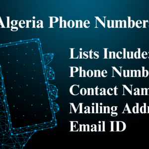 Algeria phone number list