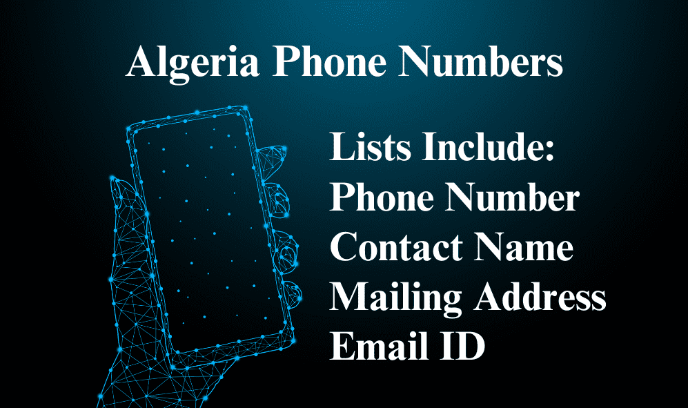 Algeria phone numbers
