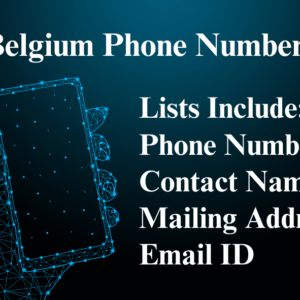 Belgium phone numbers list