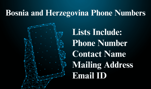 Bosnia and Herzegovina phone number list