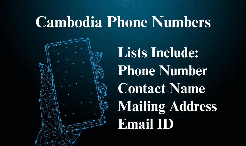 Cambodia phone numbers