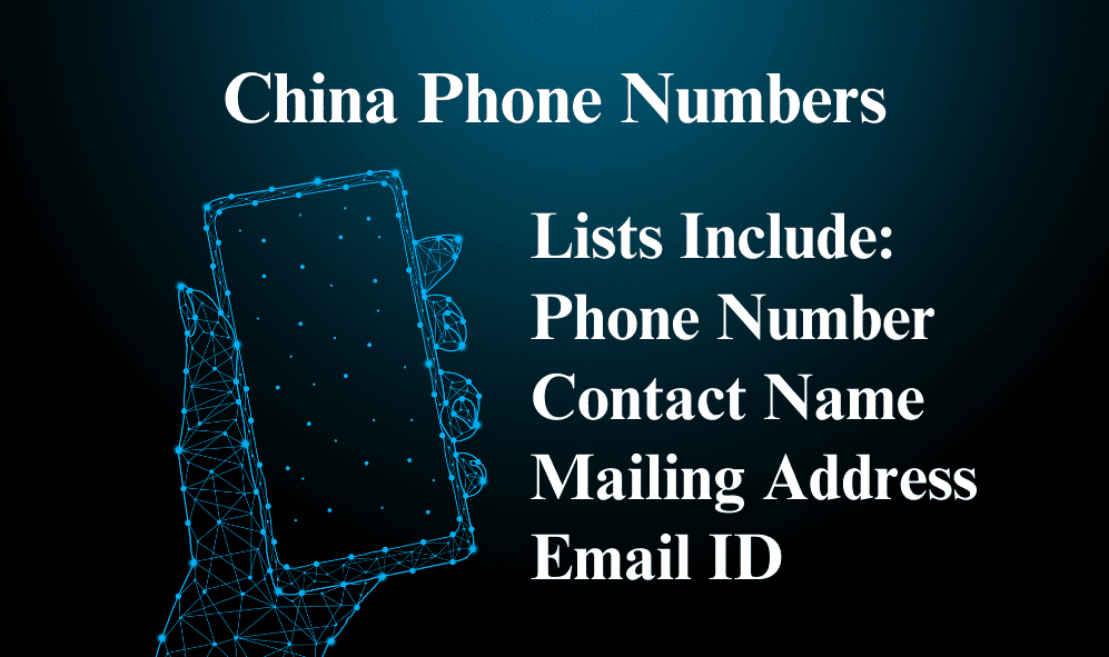 China phone numbers