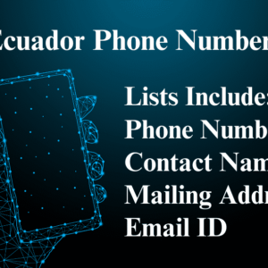 Ecuador phone number list
