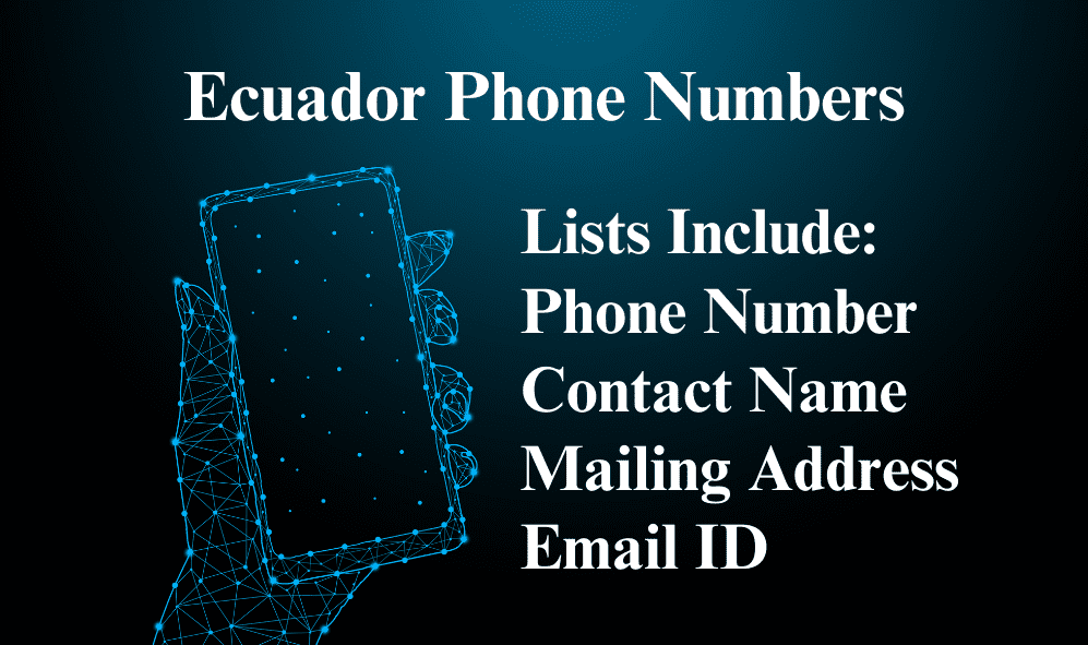Ecuador phone numbers