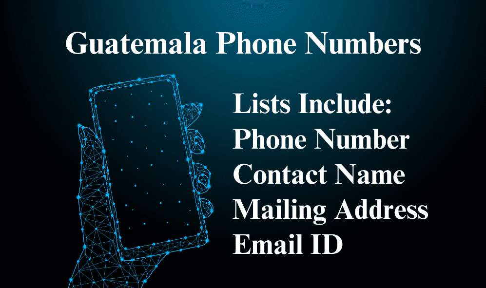 Guatemala phone numbers