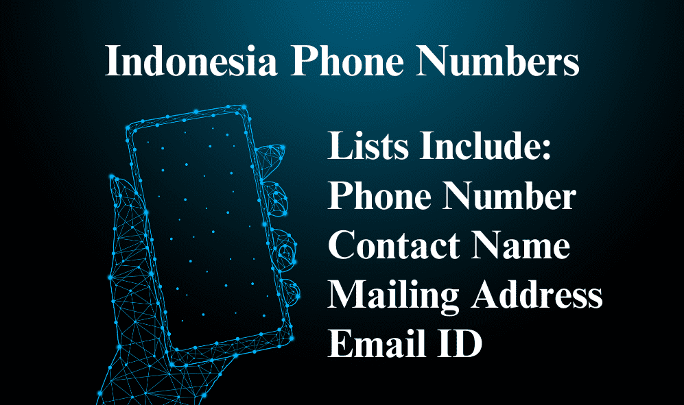 Indonesia phone numbers
