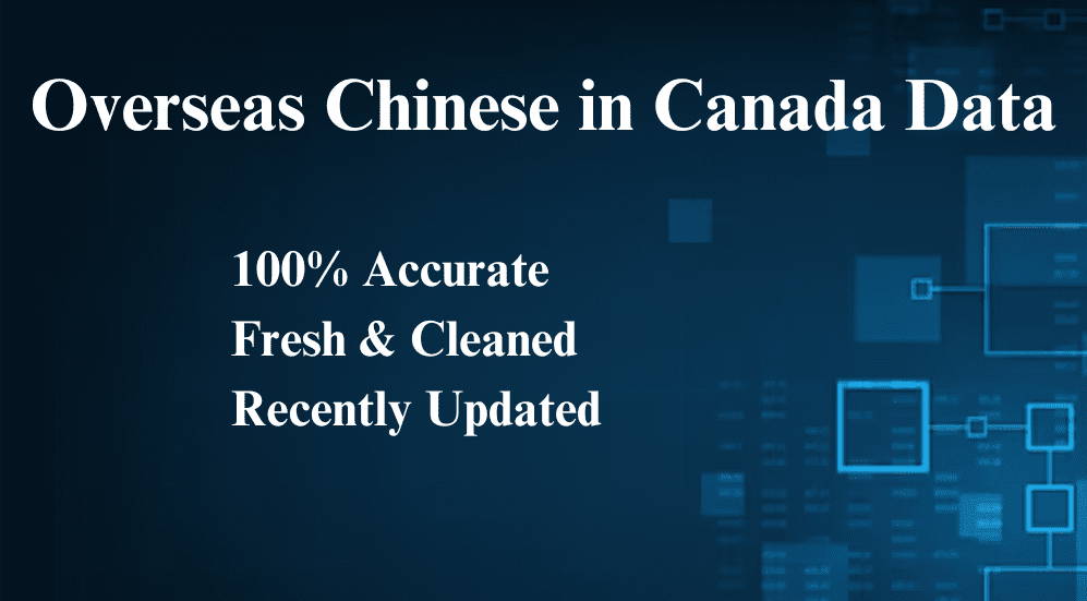 overseas chinese in Canada data