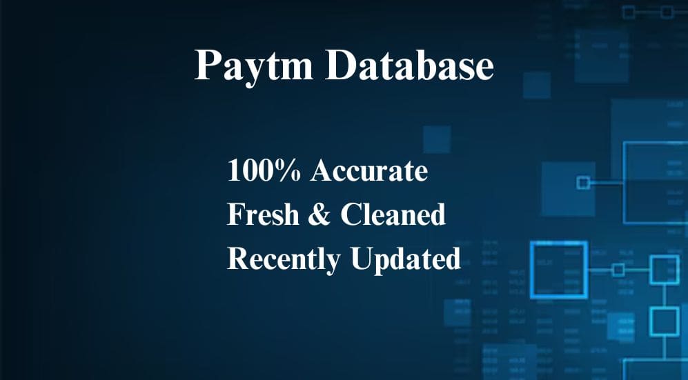 Paytm database