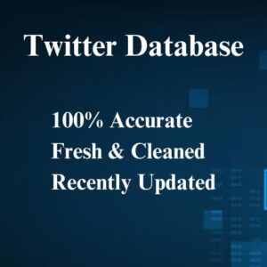 Twitter database