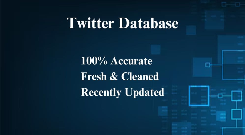 Twitter database