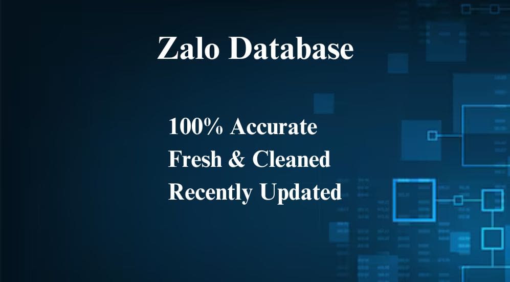 Zalo database