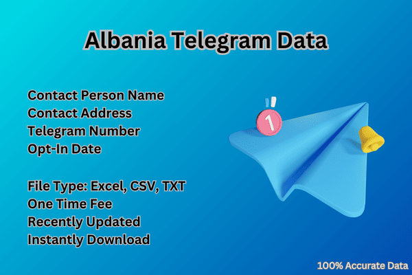 Albania telegram data