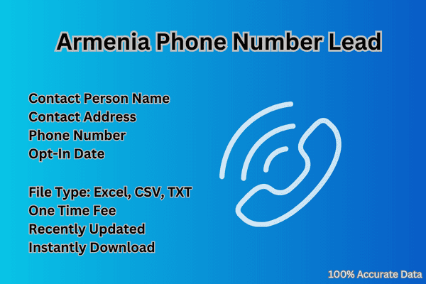 Armenia phone number lead