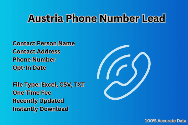 Austria phone number lead