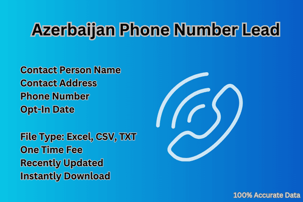 Azerbaijan phone number lead