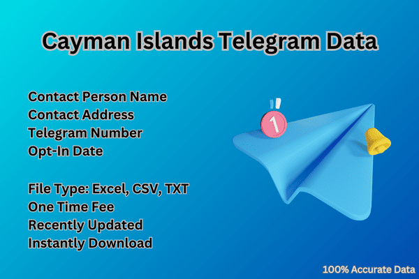 Cayman Islands telegram data