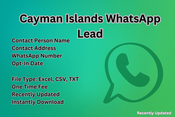 Cayman Islands whatsapp lead