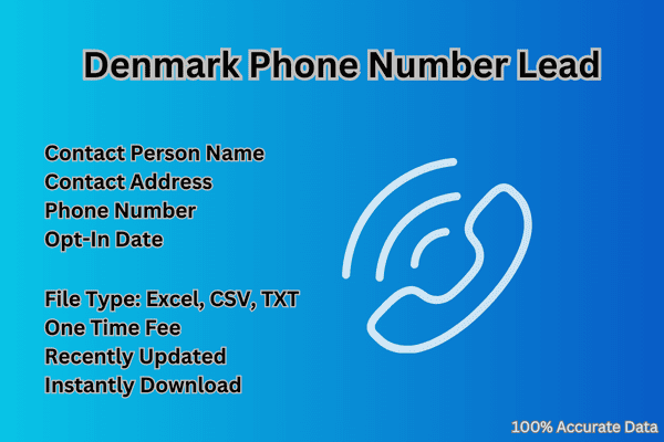 Denmark phone number lead