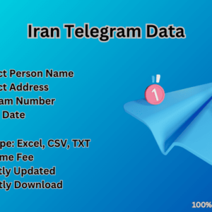 Iran telegram data