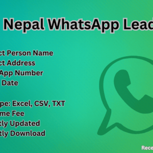 Nepal whatsapp lead