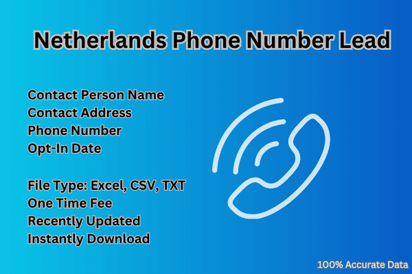 Netherlands phone number lead