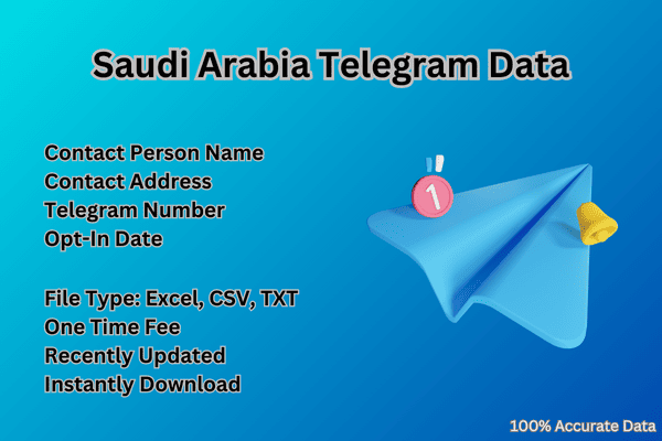 Saudi Arabia telegram data