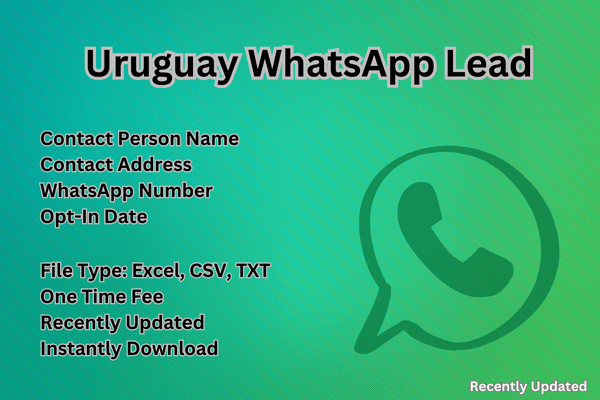 Uruguay whatsapp lead