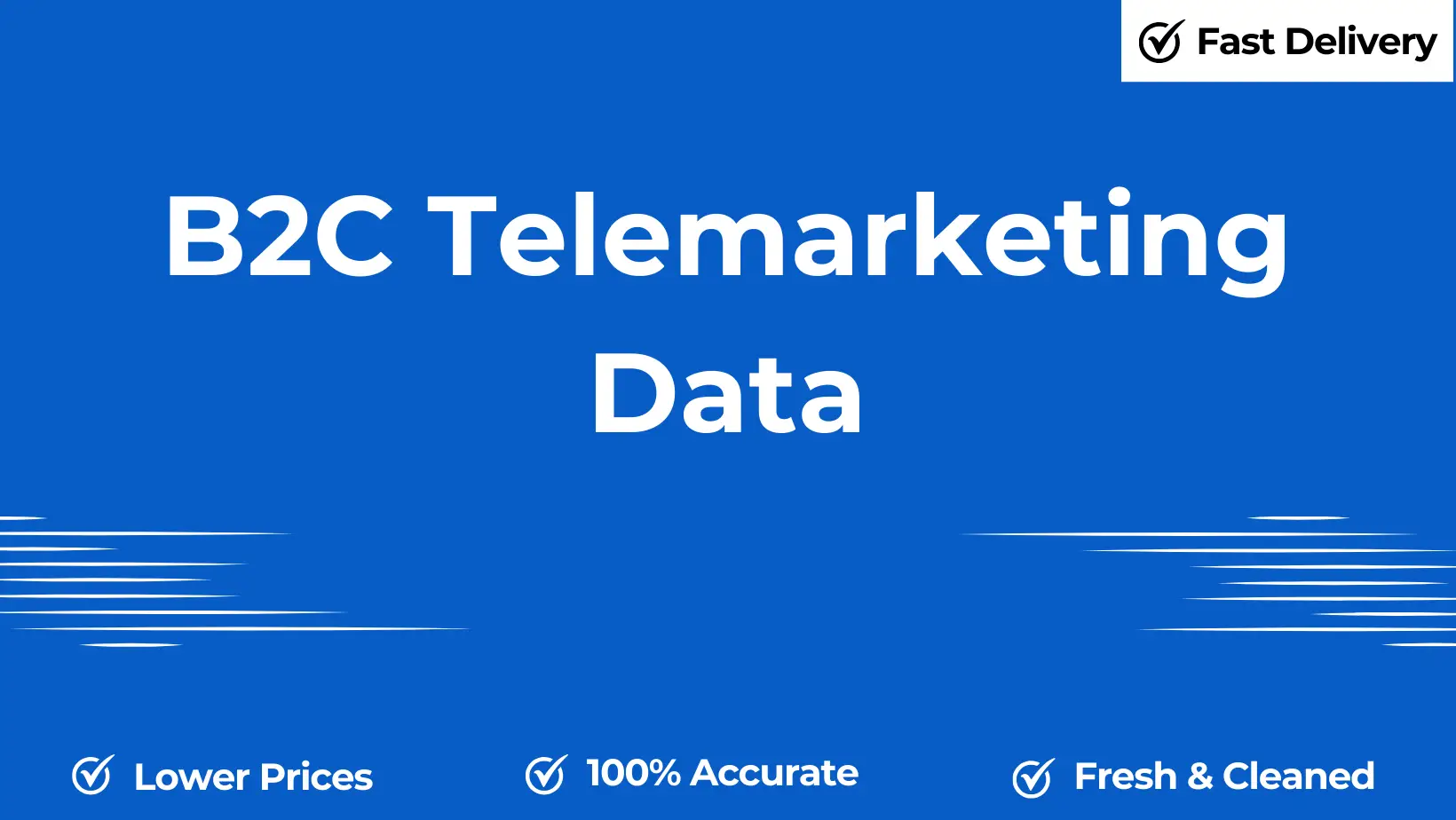 B2C telemarketing data