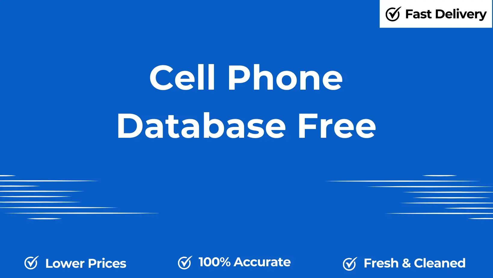 Cell phone database free