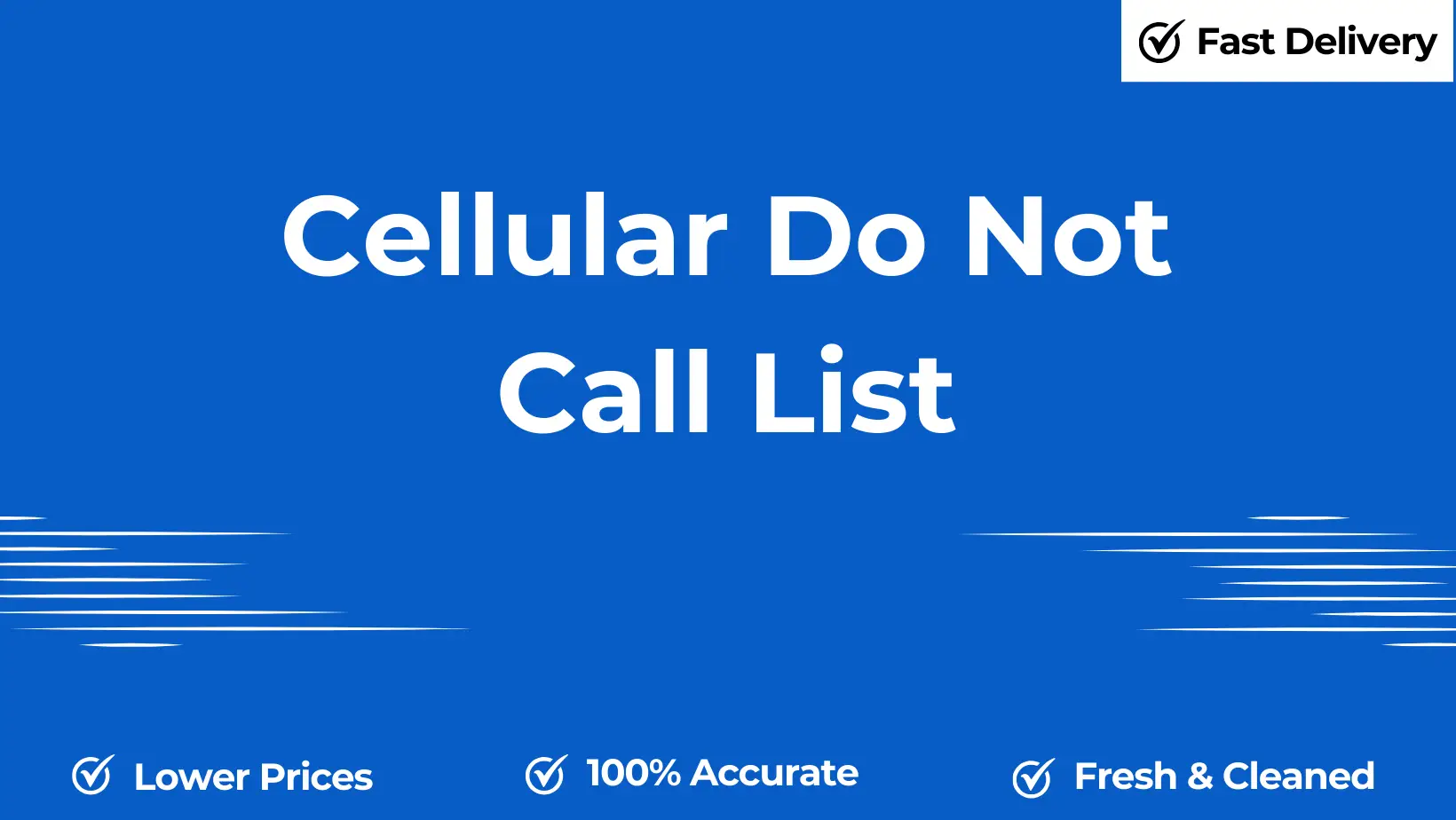 Cellular do not call list