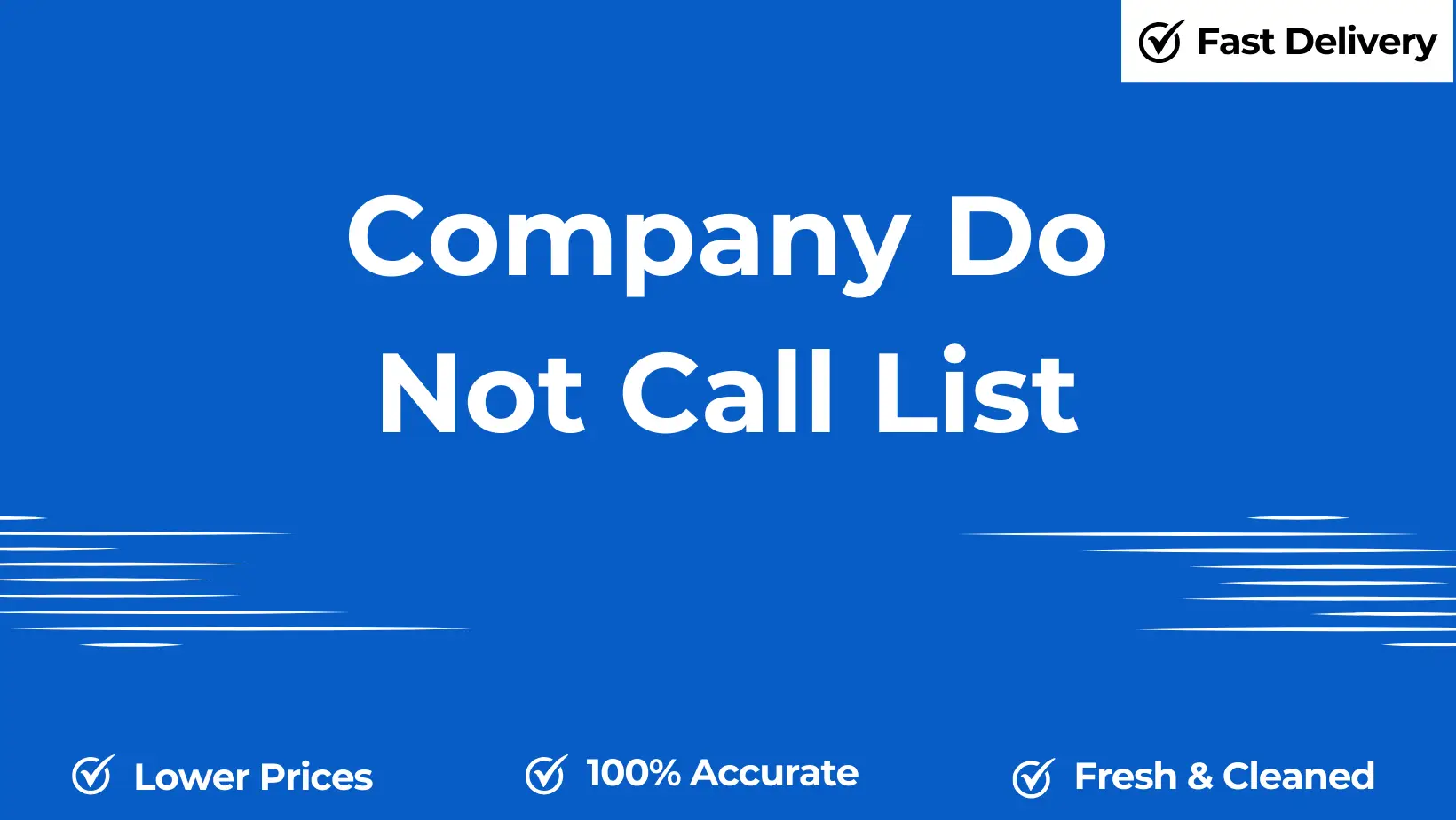 Company do not call list