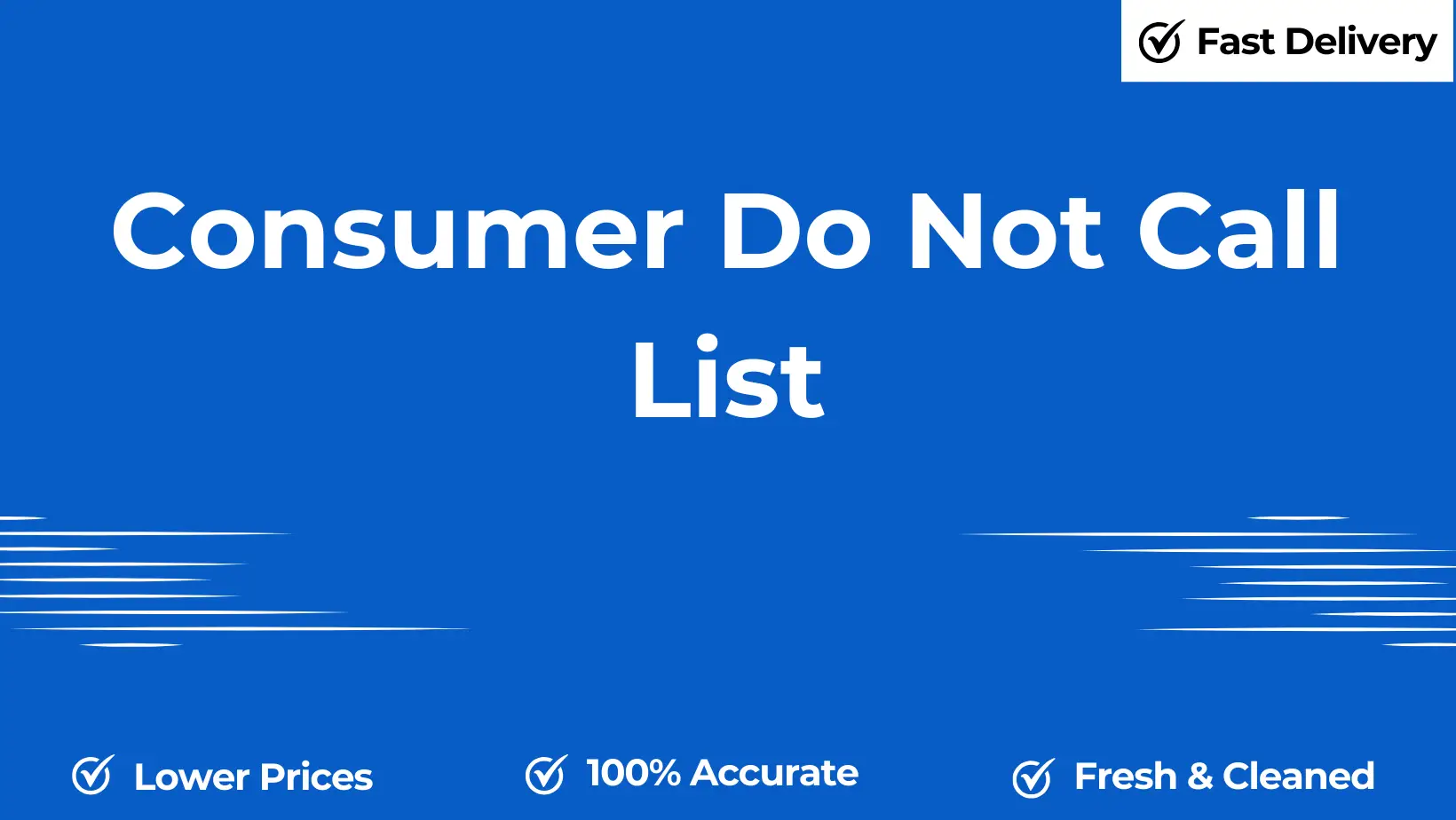 Consumer do not call list