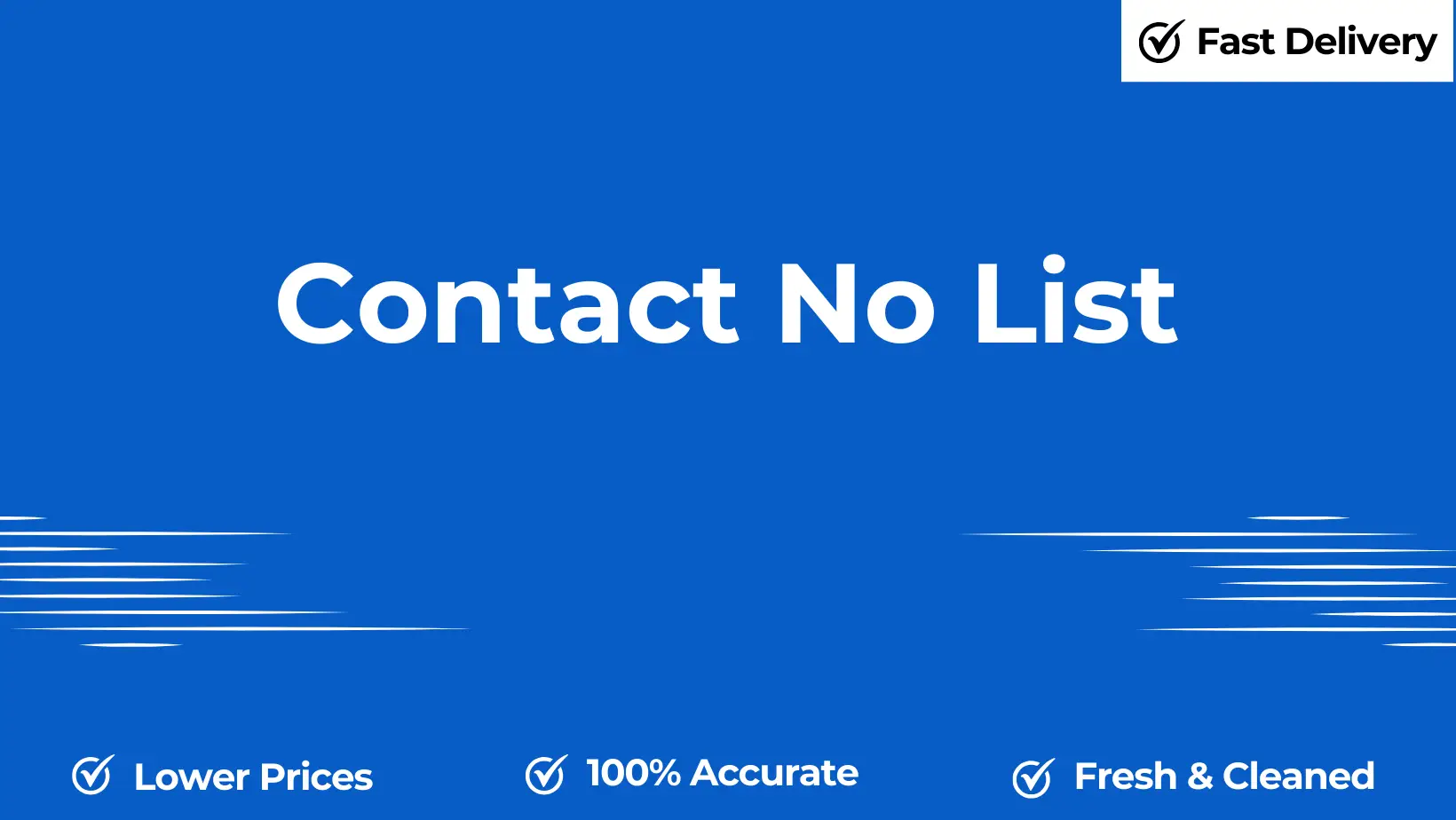 Contact no list