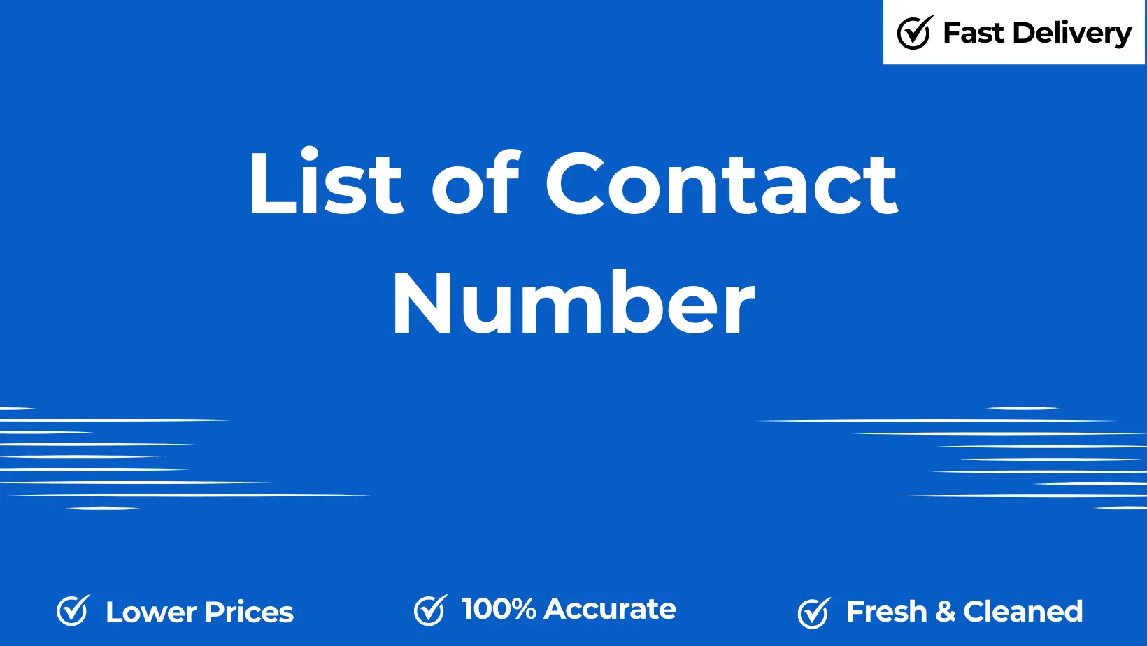 List of contact number