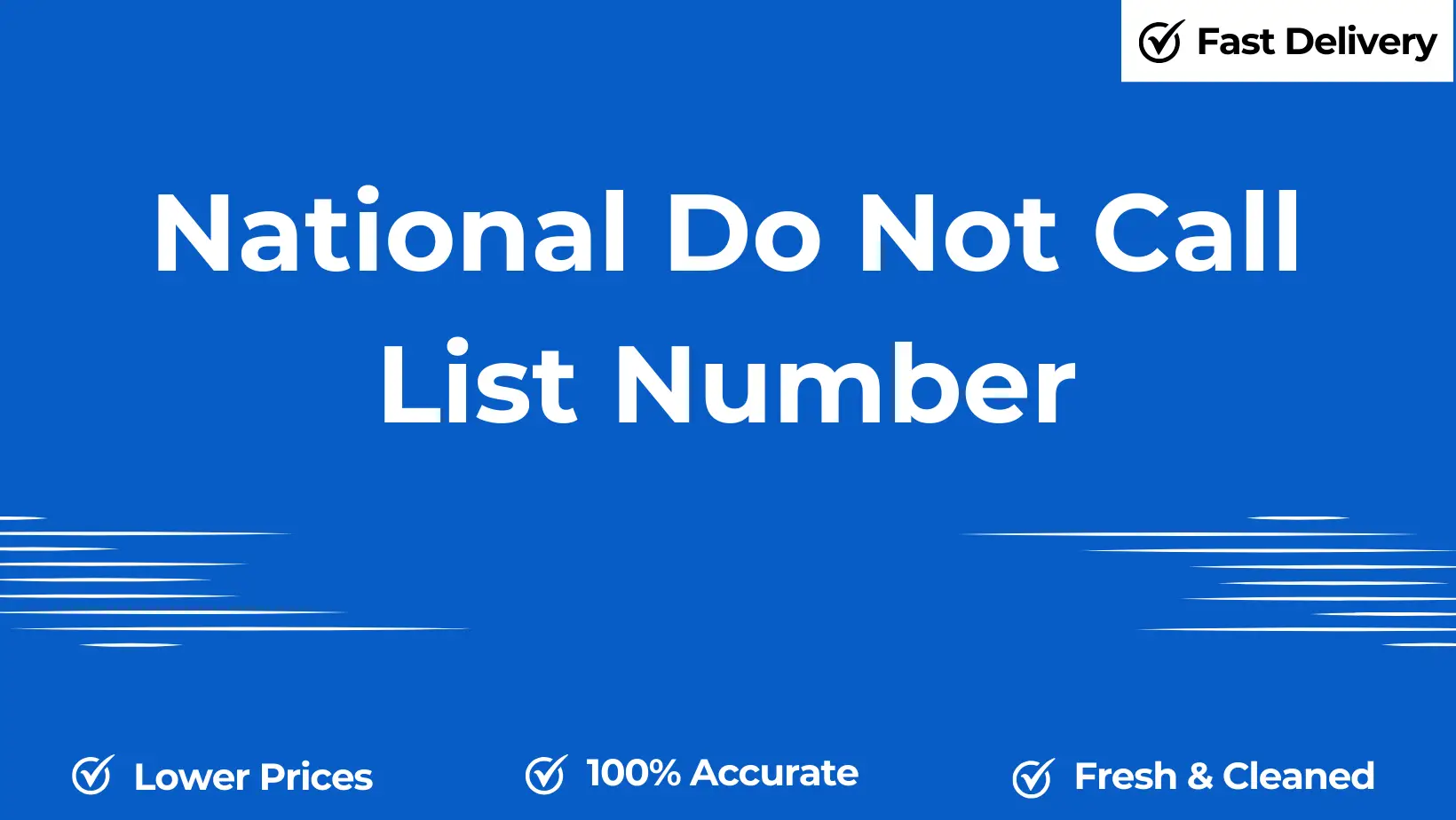National do not call list number