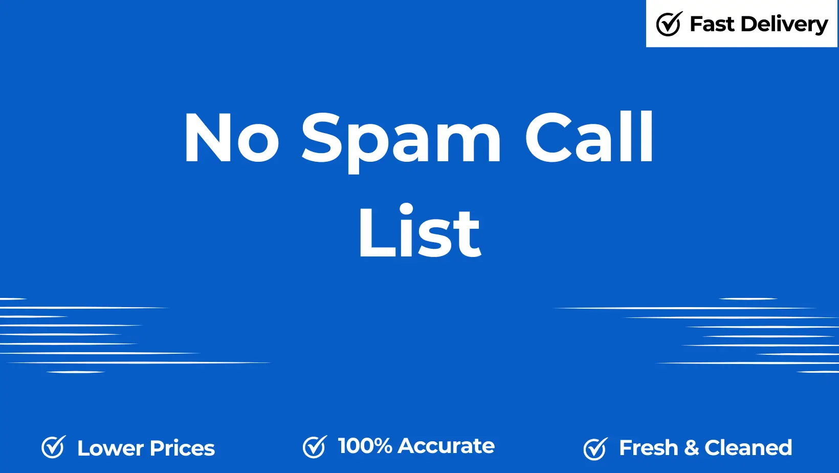 No spam call list