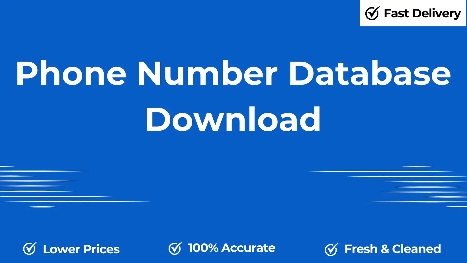 Phone number database download