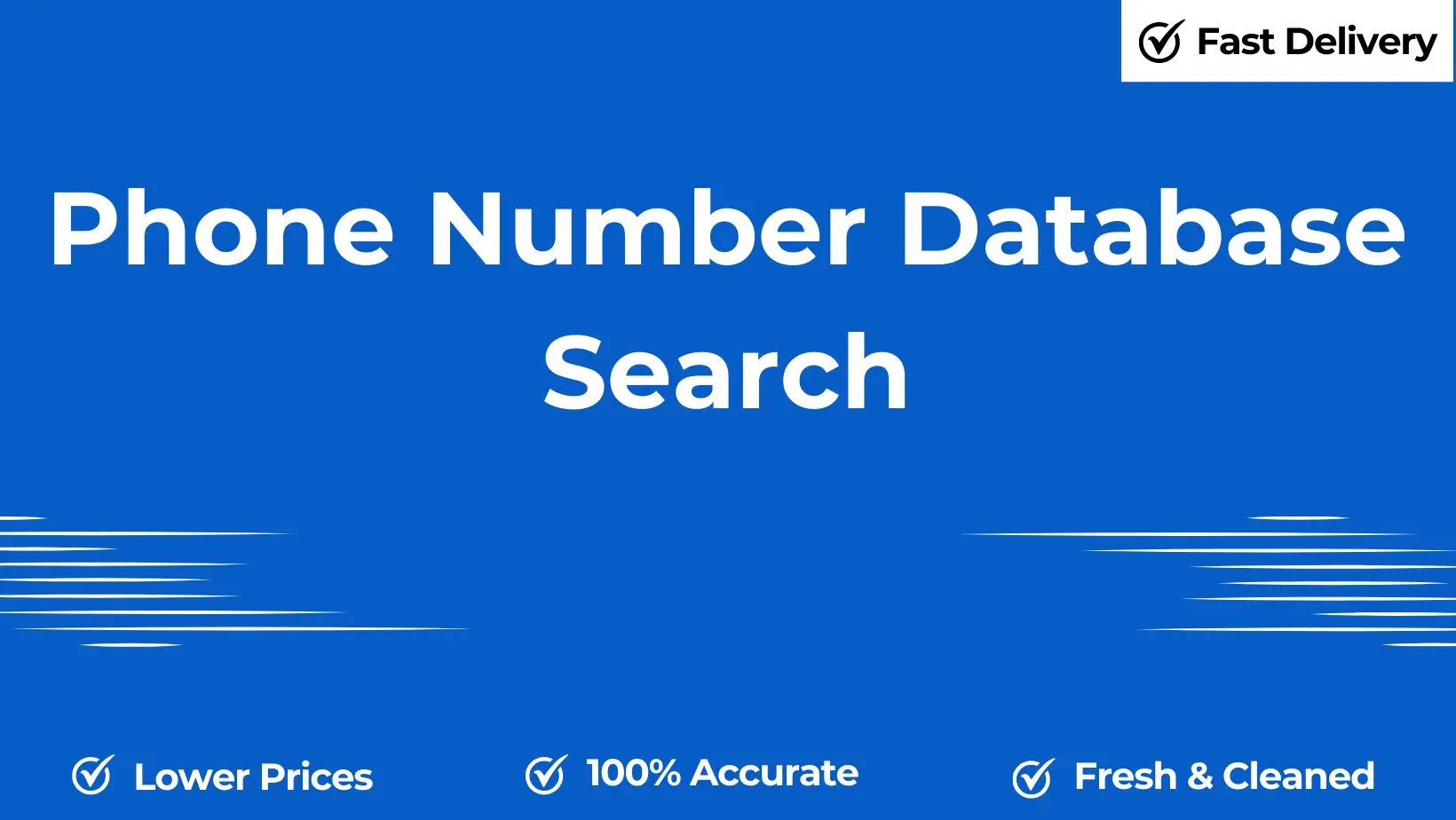 Phone number database search