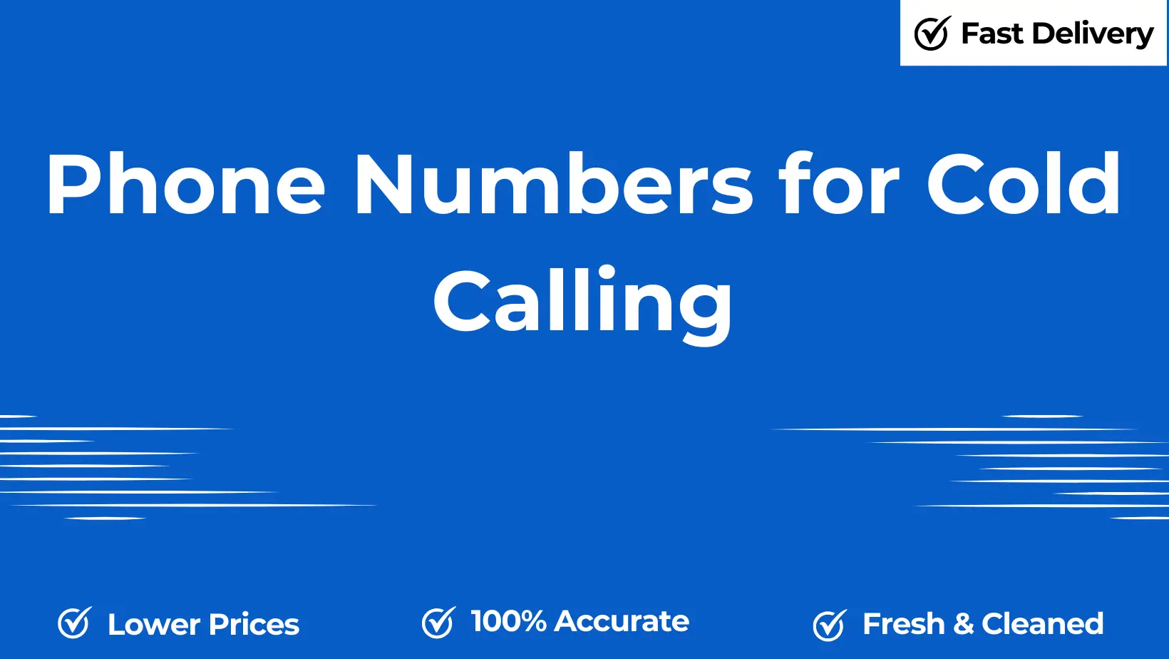 Phone numbers for cold calling
