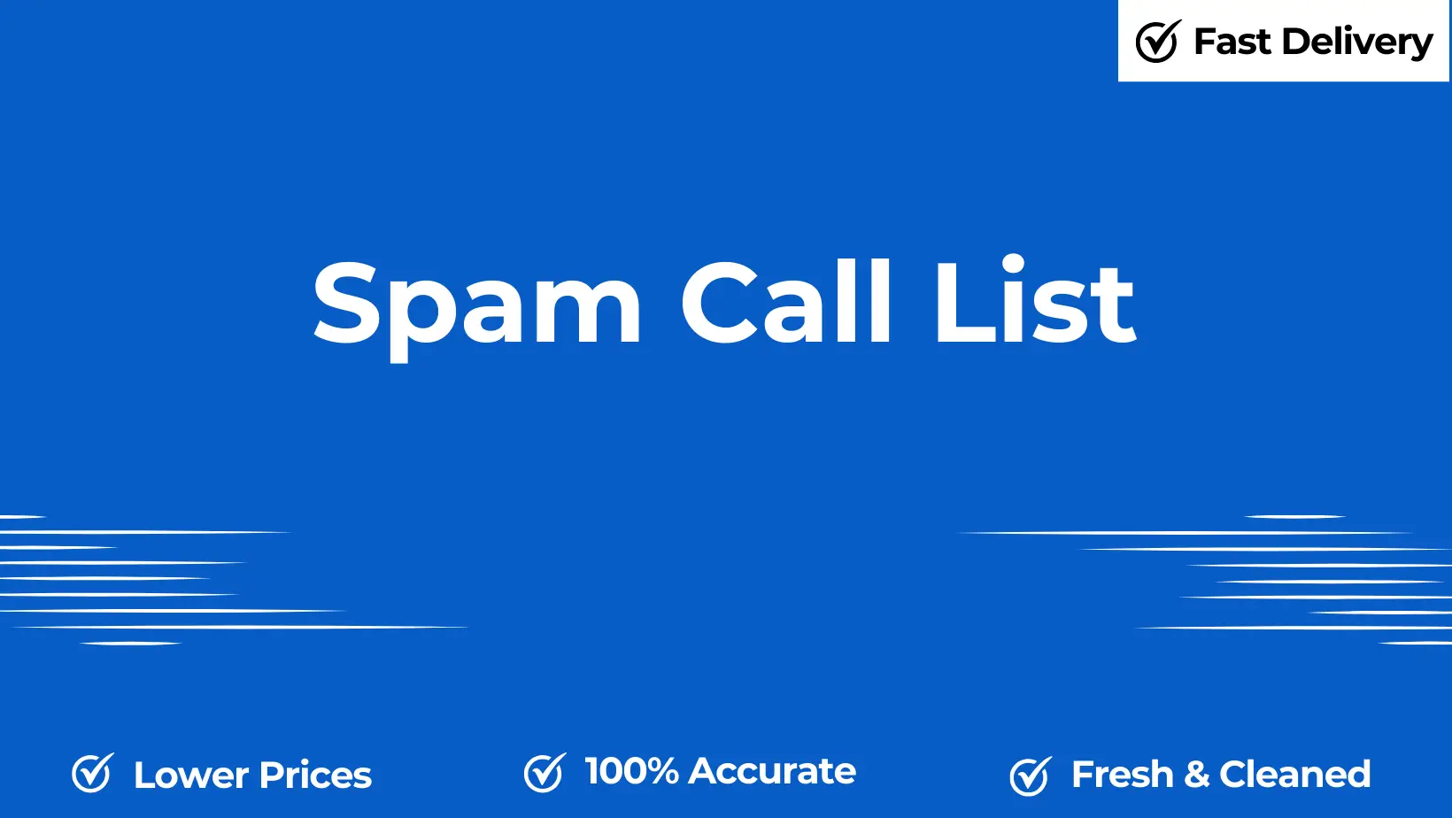 Spam call list