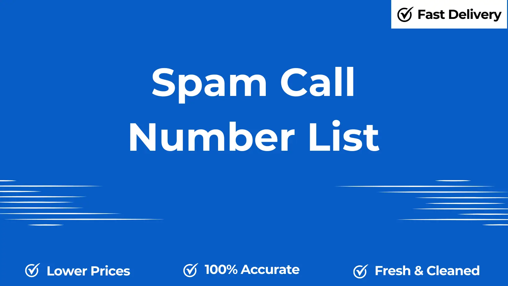 Spam call number list