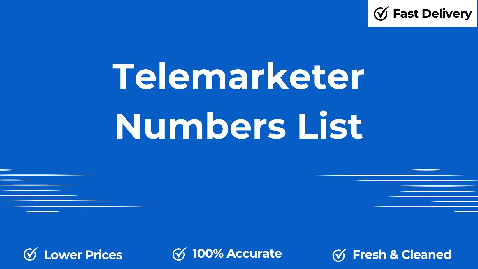 Telemarketer numbers list